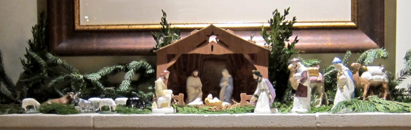 picture of a large nativity scene